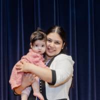 Ashmita with her daughter